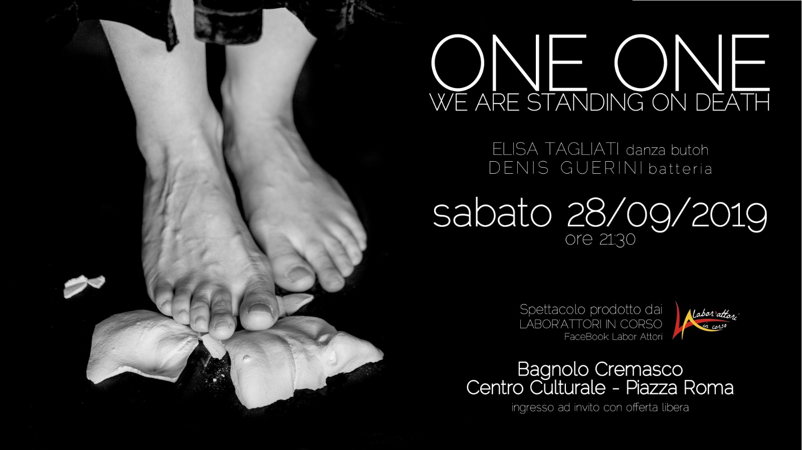 one one locandina performance bagnolo